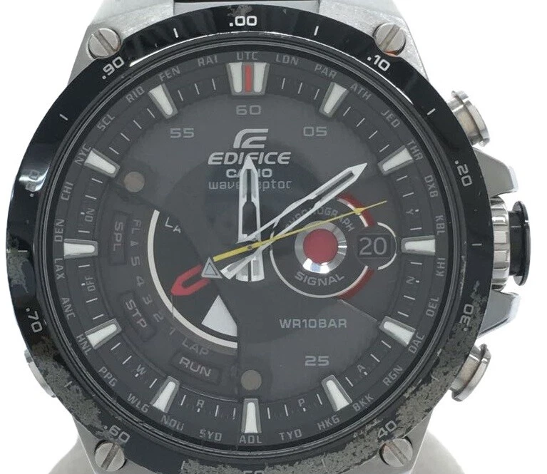 CASIO EQW-A1000 EDIFICE Date Men's Watch Solar Black Japan