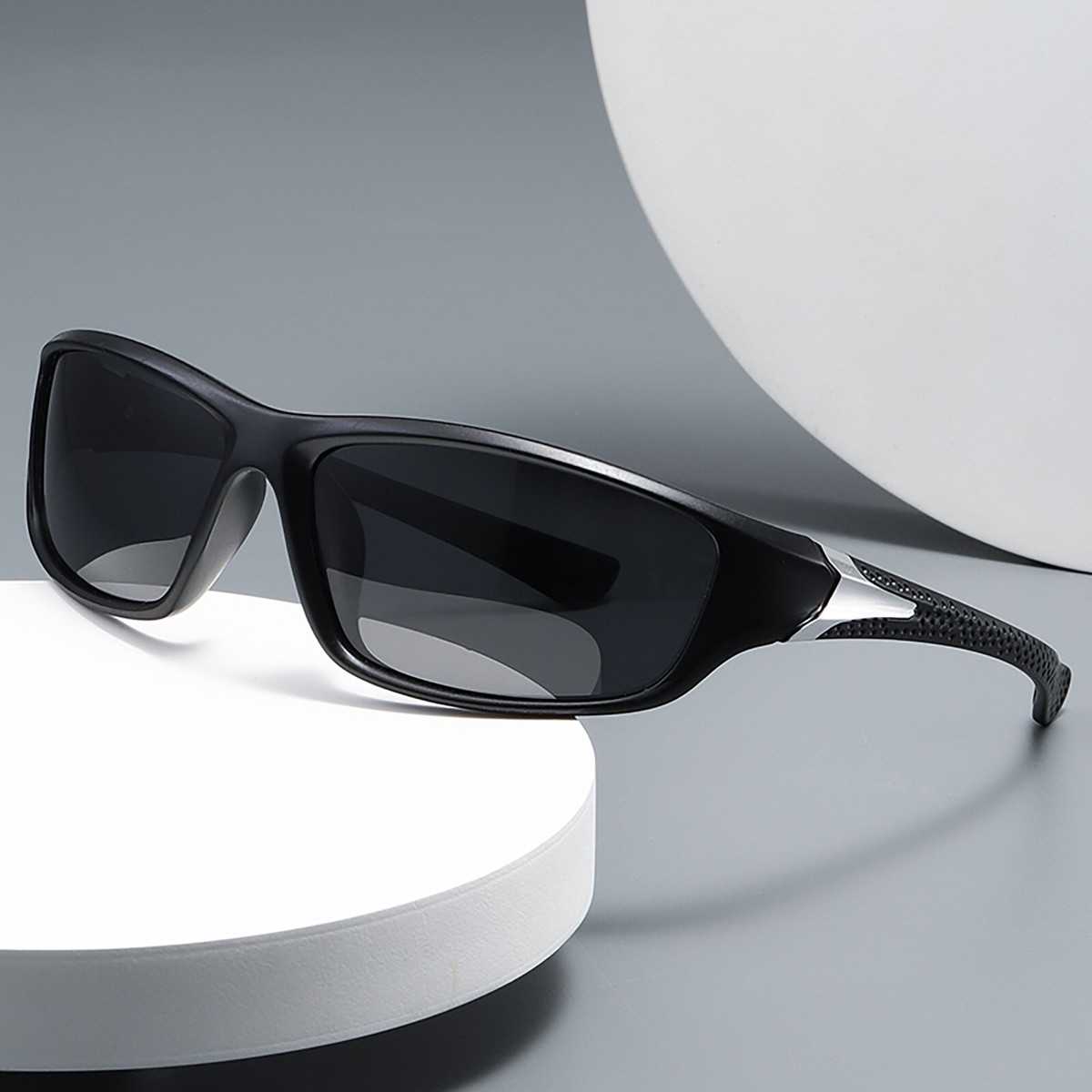 2PK Mens Sport Sunglasses Polarized for Cycling Fishing Driving UV400  Protection