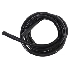 10 Feet ID: 1/4" / 6mm Silicone Vacuum Hose Tube High Performance Black
