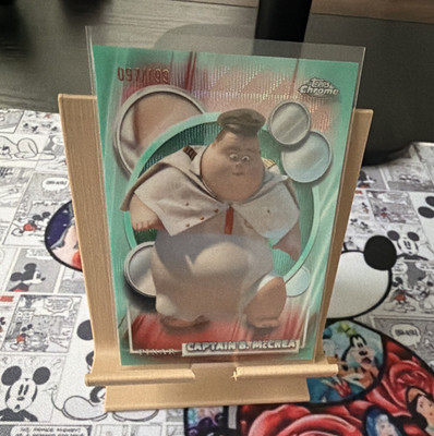 Topps Chrome Pixar 2023 WALL-E Captain B. McCrea #144 Serial #097/199