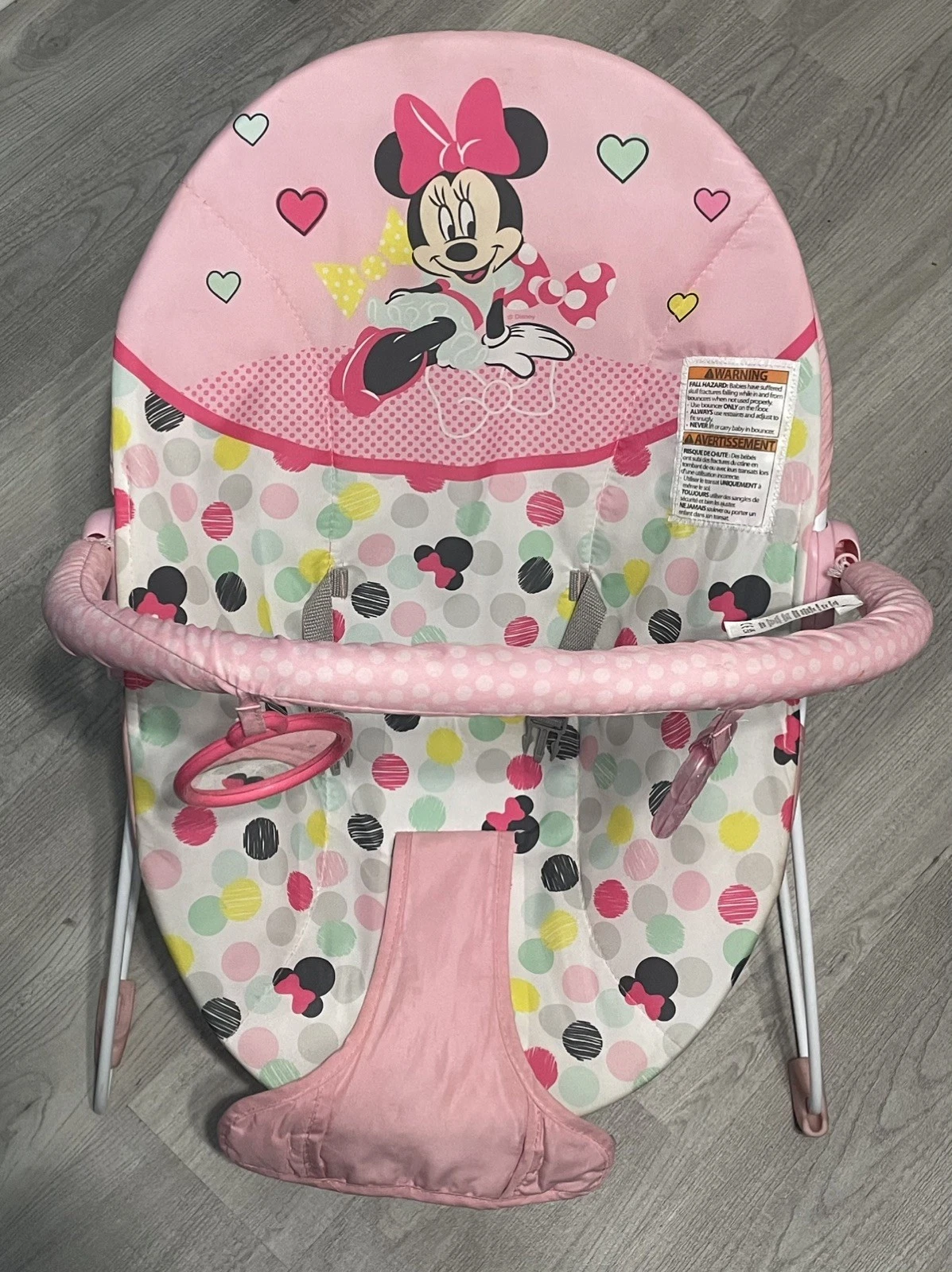 Bright Starts Minnie Mouse Spotty Dotty Vibrating Bouncer
Opens in a new window or tab