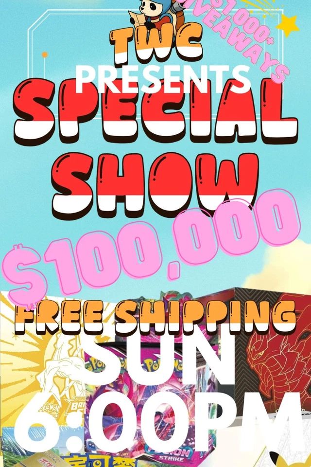 $100K WEEKEND | FREE SHIPPING | $1,000+ WORTH OF GIVEAWAYS!! SPECIAL EVENT