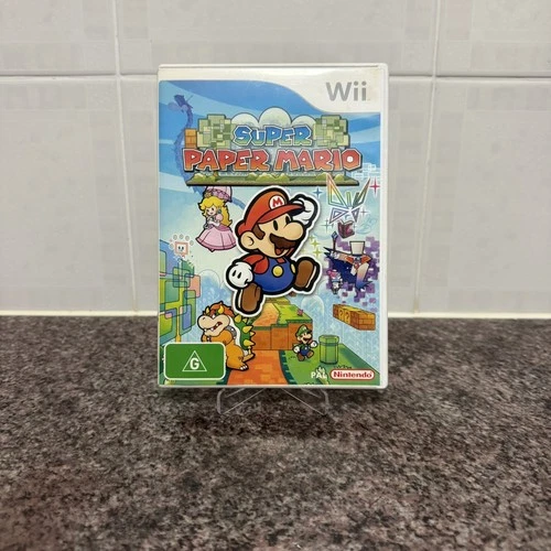 Super Paper Mario (Nintendo Wii, 2007) - Free Postage