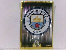 2024-25 Panini Premier League Sticker Collection CLUB BADGE 405 MANCHESTER CITY