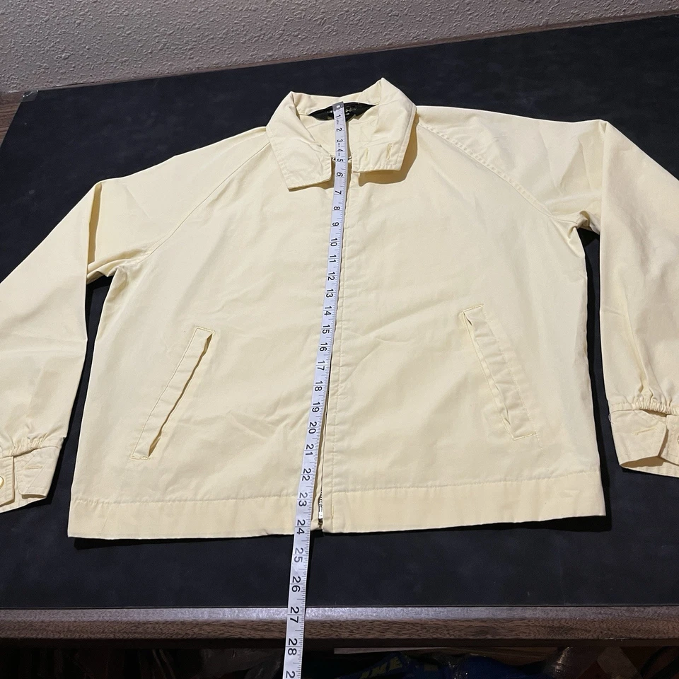 Vintage Gabardine Jacket Rockabilly Cafe Racer 1960s 70s Sears Shop Butter Zip - Image 3 of 4