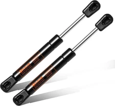 C16-09322 Gas Struts 10 inch 40lb/180N, Uws & Better Built 10 inch, Black 