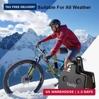 4 Pairs MTB Disc Brake Pads Resin & Semi-Metallic Quiet W/ Install Kit E-Bike US