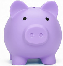 Piggy Bank for Piggy Coin Banks for Boys and Girls My First Unbreakable Plas...