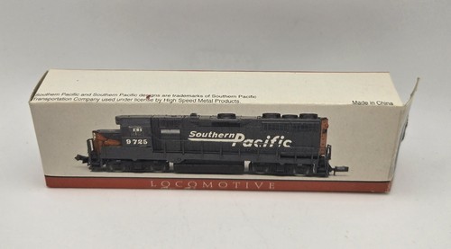 Locomotiva vintage Southern Pacific #9725 modellino treno n. 418 Alta Velocità con Scatola🛤 - Foto 12 di 16