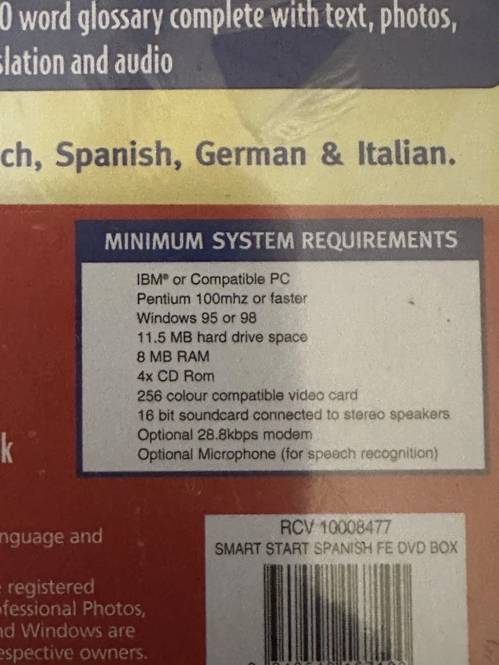 Syracuse Language Smart Start Spanish Deluxe CD-ROM (3 Disc) New Sealed - Image 4 of 4