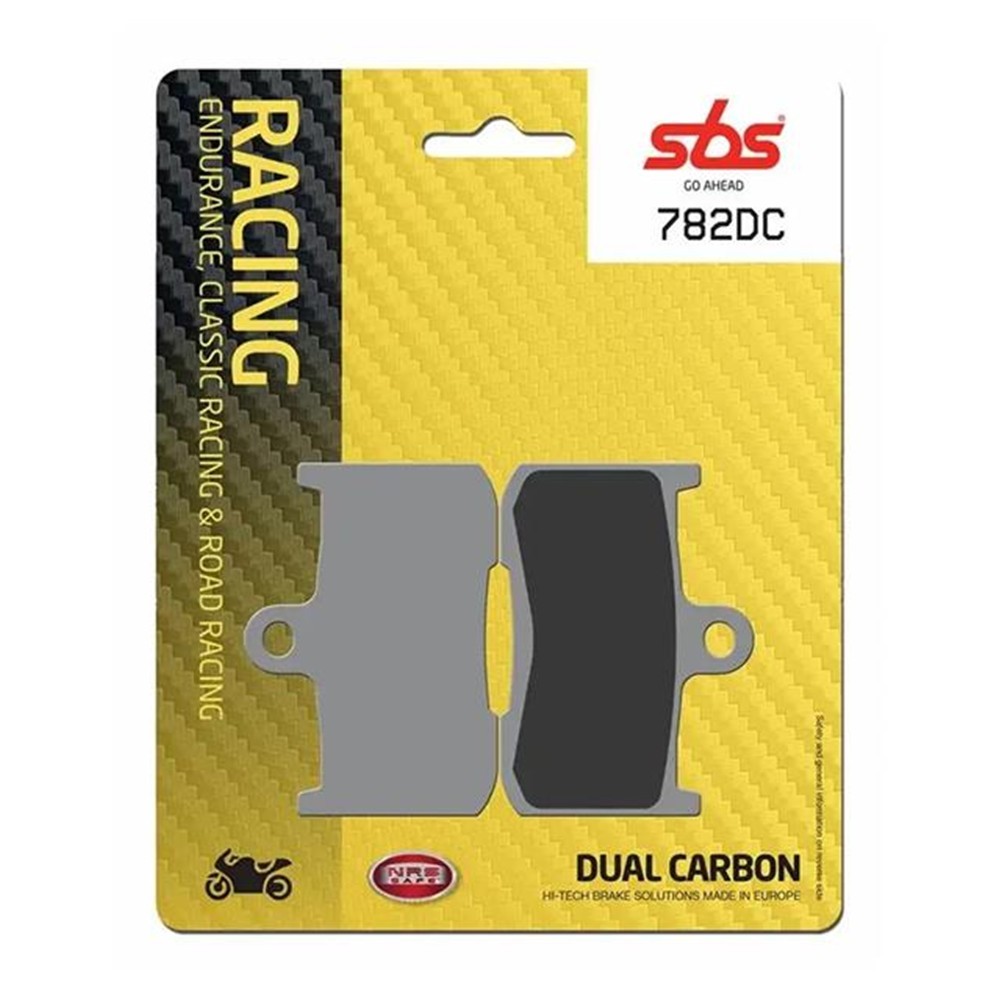 SBS 782DC Front Dual Carbon Brake Pads (TRACK USE ONLY) For Suzuki GSX-8TT 2026 - Image 5