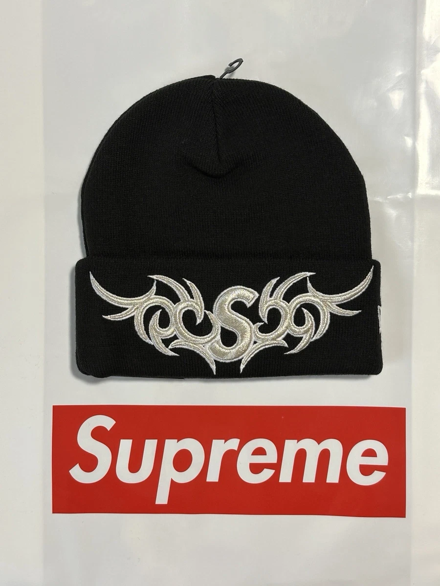 SUPREME Cashmere Beanie Box Logo 黒 納品書有 Supreme Cashmere Beanie Hats for Men for sale | eBay