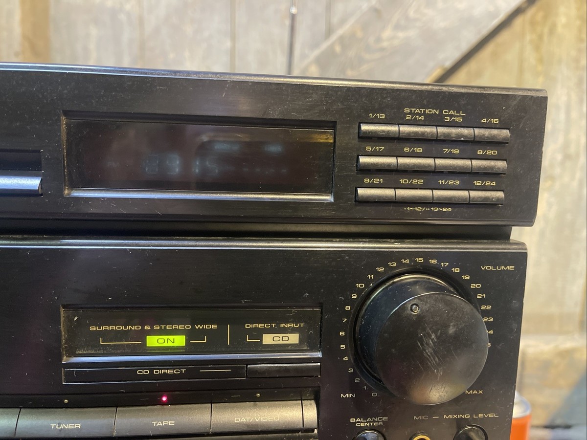 Pioneer DC-Z92 Stereo Cassette Tape Deck Amplifier PD-Z72T CD