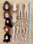 79 Pc Lot Vintage Plastic Doll Parts Heads Etc Repair Crafts Halloween Garland — photo 8