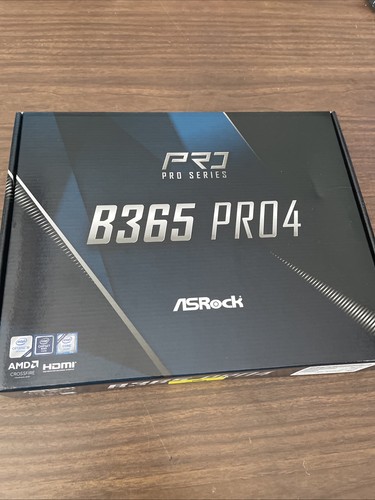 Carte mère ASRock B365M PRO4 Intel B365 LGA 1151 DDR4 M-ATX M.2 HDMI USB scellée
