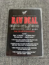WWF - Raw Deal - Back Lash CCG - Team Expansion Promo Card