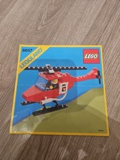 LEGO Vintage Set 6657 Fire Patrol Copter Complete with Instructions No Box