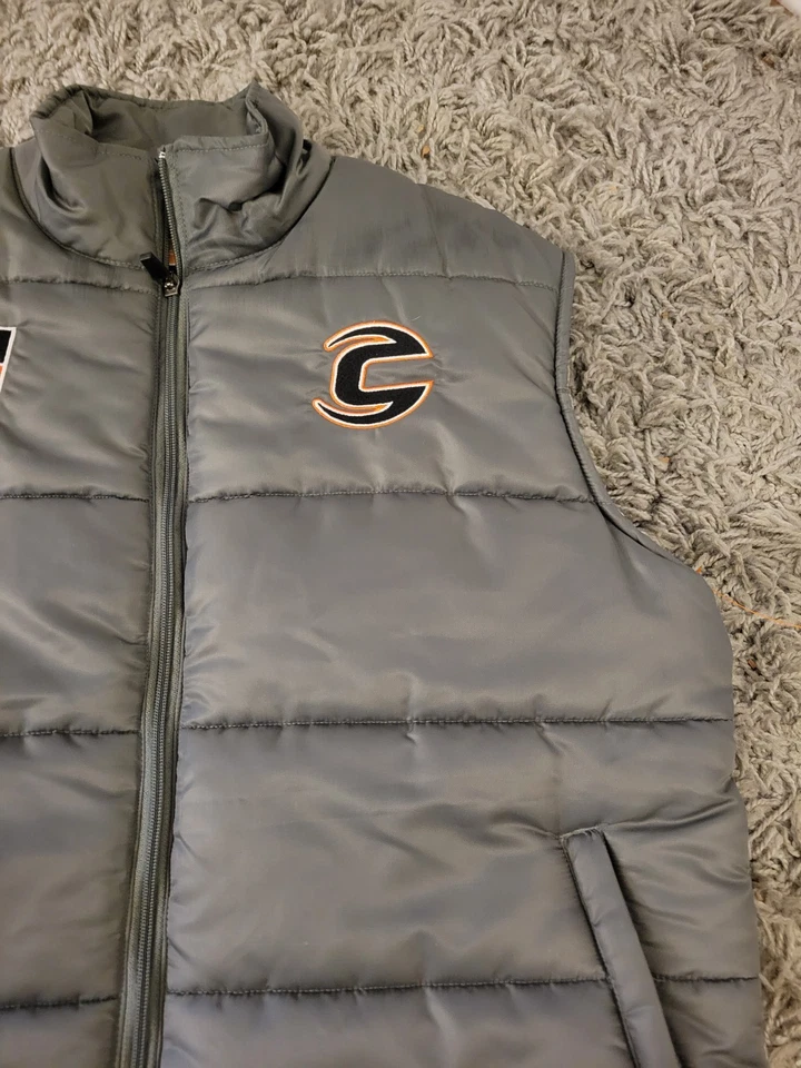 Rare CANNONDALE MTB RACING TEAM SEIMENS Insulated Vest FULL ZIP ~Medium~ - Image 4 of 4