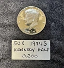 1974-S Kennedy Half Dollar Clad Proof - Circulated - FREE SHIPPING!!