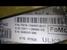 Engine ECM Electronic Control Module 2.0L VIN U Hybrid Fits 14-16 FUSION 151238