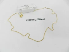 Giani Bernini 18K Gold over Sterling Silver Necklace, 18" Box Chain