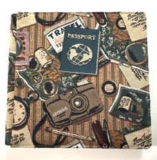 Creative Memories Tapestry Travel Passport Scrapbook Photo Album 12x12 More