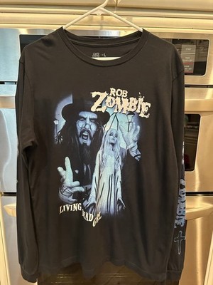 Rob Zombie Living Dead Girl 90s Retro style Rock band T shirt