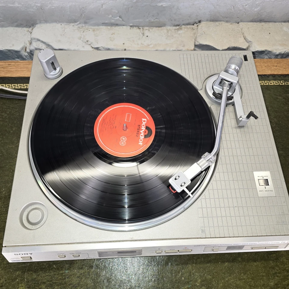 Sony PS-636 Stereo Full Automatic Turntable Record System - Requires New Stylus - Image 3 of 4
