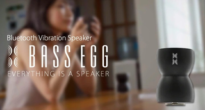 BASS EGG VERB Surface Resonance Bluetooth Speaker 20W Portable