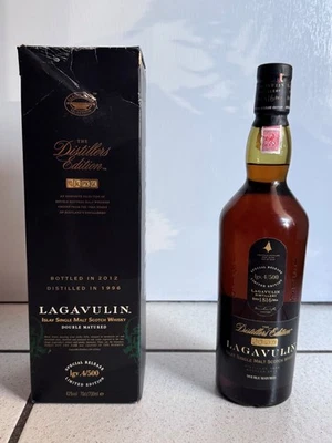 Bouteille Whisky LAGAVULIN The Distillers Edition 1996 mise en bouteille en 2012 - Photo 1/3