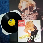 MADONNA VOGUE 12'' VINYL LP UK 1990 PROMO X-RATED POSTER & RED HYPE Breathless
