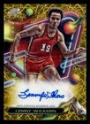 2023 Topps Cosmic Chrome Gold Interstellar Refractors Lenny Wilkens AUTO 33/50
