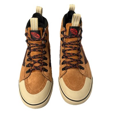 Vans UnisexSk8 Hi MTE Waterproof Insulated Glazed Ginger Shoes Boots Size 7.5 NW