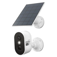 2K Solar Camera Outdoor Wireless, Cameras for Home Security, WiFi Camera for ...