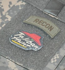 Kandahar Polo Verein Killer Eliet Armee Rangers Velkrö Patch: Taliban Jagd Hütte