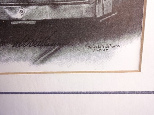 Donald V Williams Kunstdruck französischer Markt New Orleans Straßenbahn Trolley Straßenbahn - Bild 3 von 4