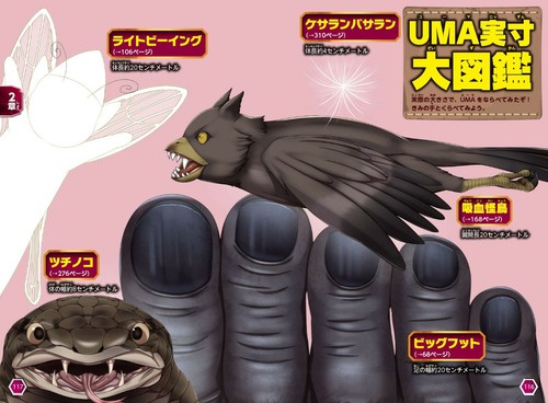 UMA Data File Japanese Book Big Foot Yeti Kaijin Animal - Picture 3 of 5