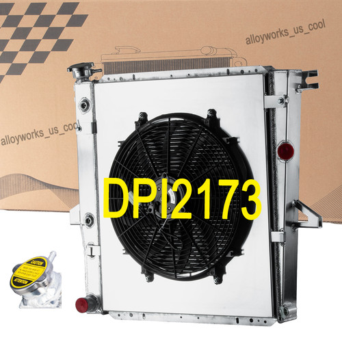 Fit 98-11 Ford Explorer Ranger Mazda B3000 B4000 AT 3 Rows Radiator w/Fan Shroud - Bild 1 von 14