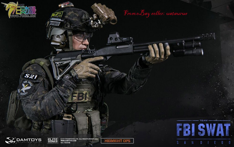DAMTOYS 78044B スワット サンディエゴ ミッドナイトOPS 1/6 Perfect Damtoys 78044B 1/6 Fbi Swat Team Agent - San Diego