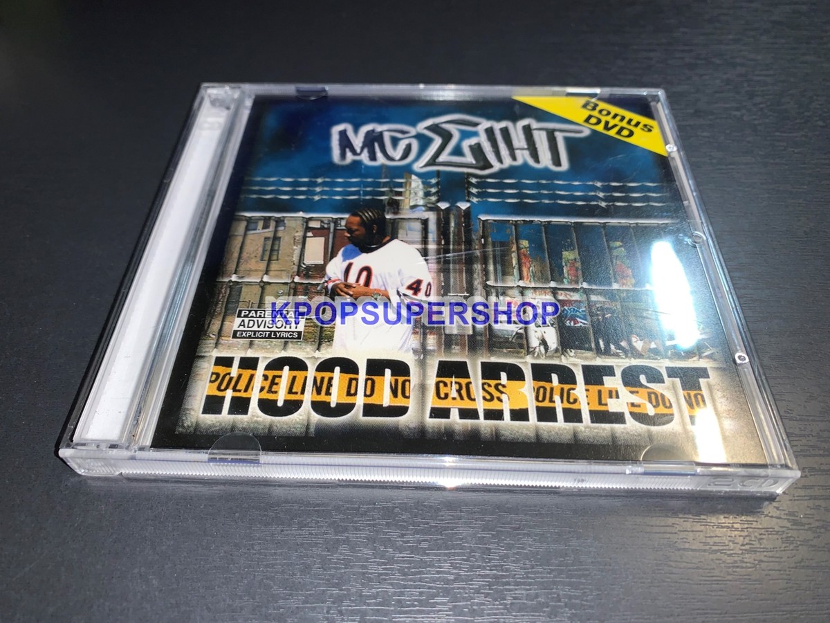 MC Eiht Album Hood Arrest CD DVD Booklet Great OOP Rare Eight 8
