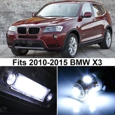 20 x Premium Xenon White LED Lights Interior Package Upgrade for BMW X3