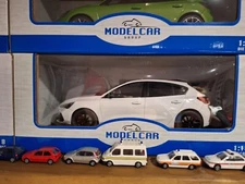 Model Car Group 1/18 Scale - Ford Focus ST (2022) Frozen White