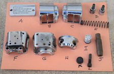 LOT OF HARLEY HANDLEBAR PARTS