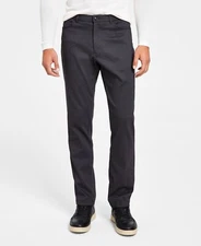 NWT TOMMY HILFIGER TH Flex Stretch Charcoal 4 Pocket Twill Tech Pants 36 x 32