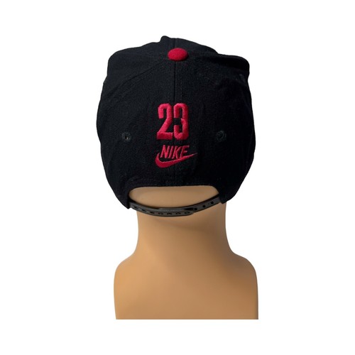 De Colección Nike Air Michael Jordan MVP Jump Man Años 90 Sombrero Sombrero Toros Gorra de Lana - Imagen 3 de 7