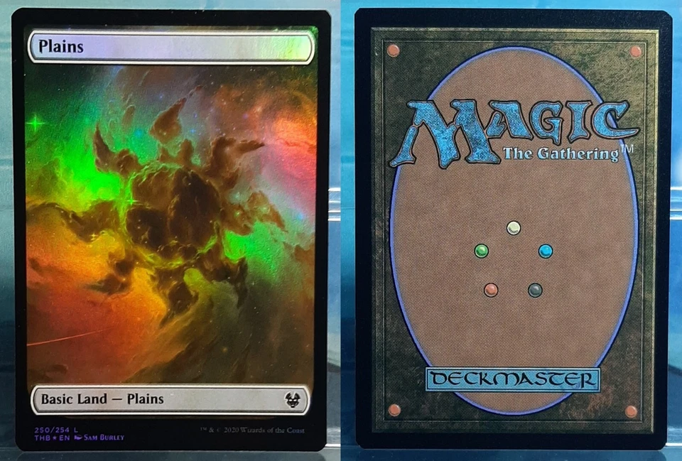 Magic - Plains / Ebene - Basic Land Foil - Theros Beyond Death - EN/NM - Bild 4 von 4