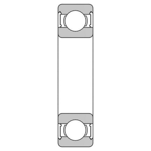 Kugellager 6805 ZZ 25 x 37 x 7 mm Rillenkugellager DIN 625 - Bild 2 von 2