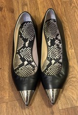 CAVALLI CLASS BY ROBERTO CAVALLI Leather Poin...