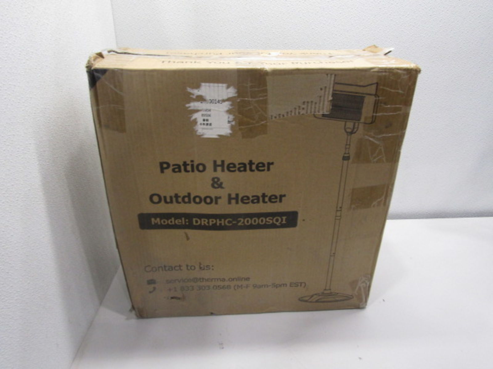 Thermatronics DRPHC2000SQI 1500W Garage & Patio Heater Covers 270 sq