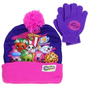 girls winter hat and glove set